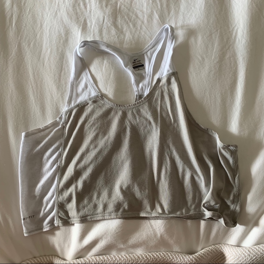 Nike Dri Fit workout tip tank crop
